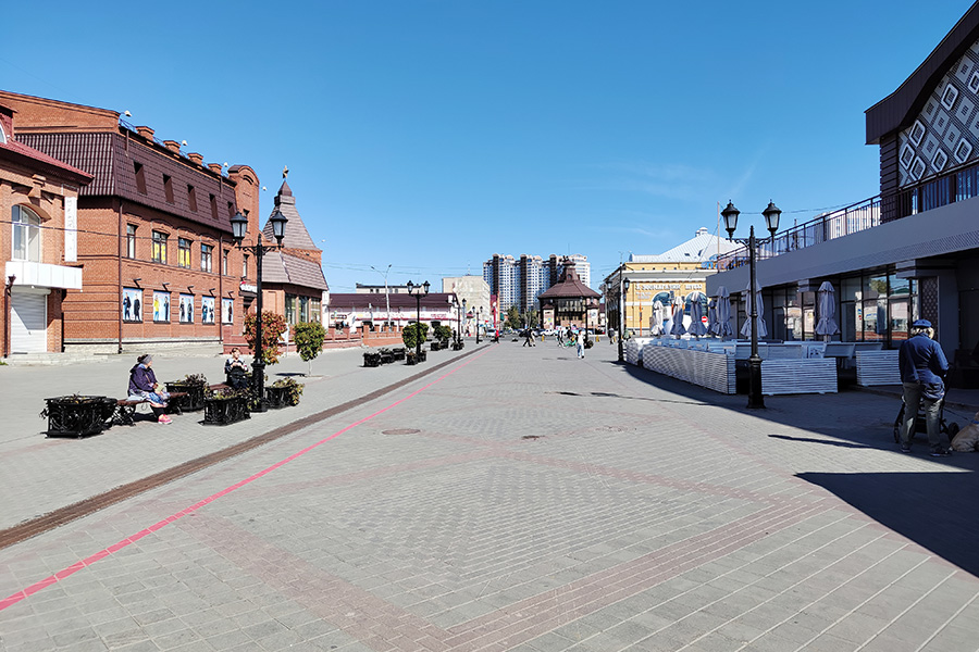 Мало-Тобольская улица в Барнауле